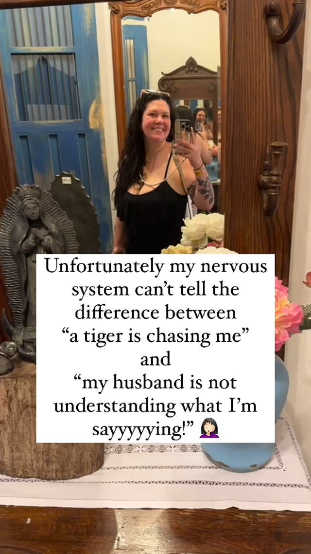 At the soul of any argument with your partner is the need to feel understood by the person you love. ❤️ 

When that’s not happening, your body might go into fight or flight! 💔

Couples therapy with a trauma informed therapist helps you soothe your nervous system so you can connect deeply to each other. ❤️‍🩹

Like, share, follow for more relatable relationship and trauma healing content. 🫶🏼
